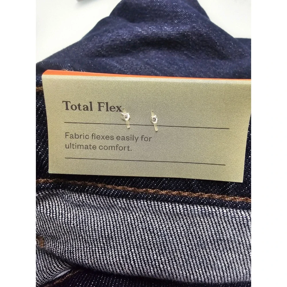 Goodfellow & Co Mens Relaxed‎ Fit Total Flex Jeans Dark Wash Indigo 40x30
